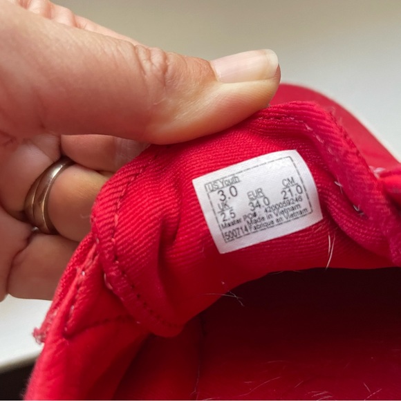 Red Vans - Picture 3 of 3